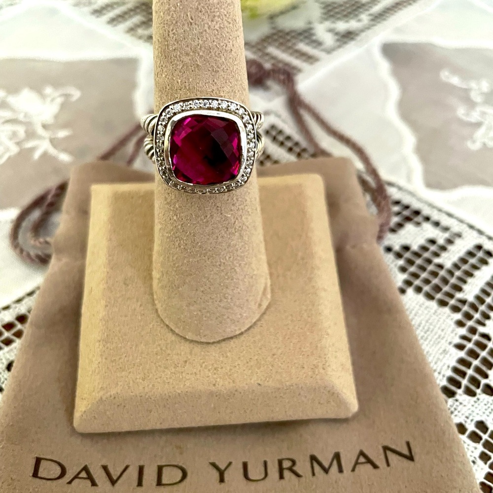 David Yurman pink turmaline ring